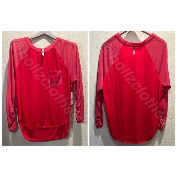 Free People Rudi Raglan Ruched Long Sleeve - Picture 3 of 13